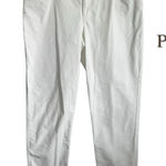 Peruvian Connection  Women's Pants Cotton Blend White Size 10 EUC Photo 0