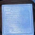 Coach VINTAGE # 9803 blue tote Excellent condition with charms shown Photo 9