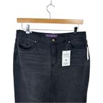 Gloria Vanderbilt NWT 
Womens Amanda High Rise Curvy Jeans Faded Black Sz 16 Photo 2