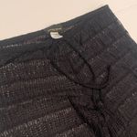 Jordan Taylor  Women’s Medium Sexy Sheer Black Pull-On Swim Cover Beach Pants Photo 1