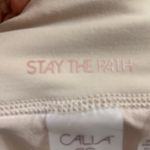 Calia By Carrie Underwood Shorts Calia Kick It Up Performance Beige/White Brown Size XXL Photo 3