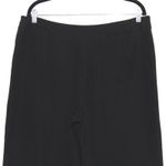 Giorgio Armani  100% Silk Black Wide Leg Dress Pants Size 12 Photo 5
