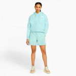 Nike Jordan Women’s Flight Fleece Shorts Light Dew M Photo 2