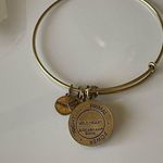ALEX AND ANI  Silver Wild Heart Panther Bracelet Gold Finish Photo 3