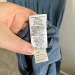 Nation Ltd Womens Thea Sweetheart puff sleeve Blue Smocked Waist Maxi Dress M Photo 10