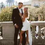 Meshki  Meredith Strapless Bow Mini Dress Photo 5