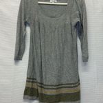 Liz Lange Maternity Gray Sweater Dress Size M Photo 1