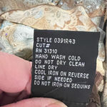 VTG AGB Dress Brown Blue Floral Sparkle Fairycore Y2K Size 8 Flapper Photo 8