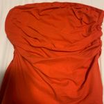 Red tube top ! Size L Photo 0