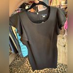 Tommy Hilfiger  Black Ruffled Fitted dress. Size 10. Photo 0