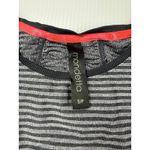 Mondetta  Striped Cropped Long Sleeve‎ Top Athletic Pullover S Photo 1