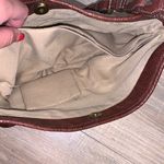 Bass western beige brown riveted shoulder bag Photo 7