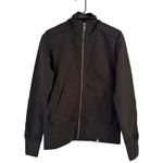 NWOT American Giant Women’s Moto Full Zip Original Heavyweight Sweatshirt XS Black Photo 3