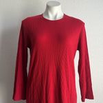 Reformation Jeanne Long Sleeve Sweater Dress in Red, EXCELLENT, Size XL Photo 9