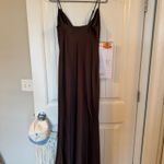Showpo  Long Satin Formal Dress Brown  Photo 2