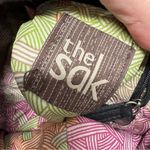 The Sak  Black Leather Drawstring Backpack Bag Purse Women’s Boho Classic Photo 6