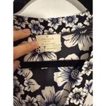Kate Spade  New York Black and White Floral Jumpsuit Photo 2