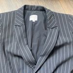 Armani Collezioni  - Black Pin Stripe Blazer Photo 3