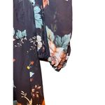 Veronica Beard NWT Veronica‎ Beard Floral Flower Silk Long Sleeve Dress Pink Boho Women 4 Photo 9