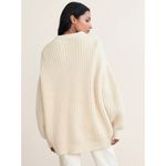 Jenni Kayne Alpaca Cocoon Cardigan In Ivory Photo 10