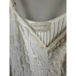 Urban Outfitters  White Knit Textured Tunic Tank - Size - Small Photo 3