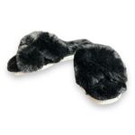 Dolce‎ Vita Women's Fashion Slipper, Black Faux Fur US 6 Photo 4