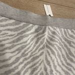 NWT Anthropologie Dolan Zebra Ruffled Mini Skirt Wool Blend Size L White Size L Photo 5