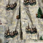 Pottery Barn Teen x Harry Potter Hogwarts Flannel Pajama Top Size Medium Photo 1