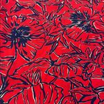 Blank London Anthropologie Rubix Top High Neck Blouse Boho Women’s Small Red Photo 9