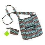 Vera Bradley NWT Sierra Stream Hipster Crossbody Bag with Wallet Coin Purse Photo 1