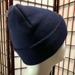 Rare California Republic Bear Knit Beanie Navy blue beanie, cool bear beanie Photo 3