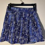 Bethany Mota Shiny Blue Skirt Photo 0