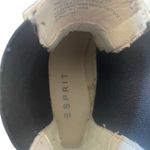 Esprit Espirt white stormi Chelsea combat boots size 7M Photo 4