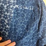 Wild Fable Women's Wrap Tie Top Sheer Ballet Festival Floral Whimsigoth Boho Velvet Burnout Photo 8