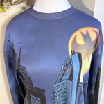 Dolls Kill  x DC Batman Symbol Gotham City Comic  Long Sleeve Shirt ~Small💛 Photo 3