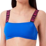 Brand New Blue   Bikini Top with Calvin Klein Strap detailing Photo 0