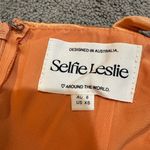 Selfie Leslie Orange Maxi Dress Photo 4