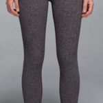Lululemon  Wunder Under Pant Giant Herringbone Black Heathered Black/Wi14 Quilt Photo 0