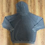 Aerie  Charcoal Grey Pullover Hoodie Womens S Oversized Faded Relaxed Sweatshirt Photo 8
