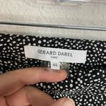 Gerard Darel  Paris Side Zip Printed Career Trouser Pants French Size 44 Photo 1