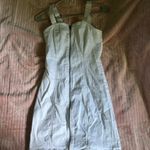 White Overall Dress Photo 0