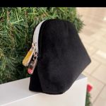 Christian Dior ⚡️ 2024 Black Velvety ‘DIOR’ Monogram Pouch Clutch Bag, NIB Photo 8