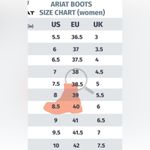 Ariat Burgundy and Cream Western Boots like new Photo 9