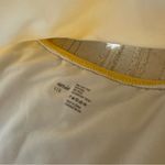 Aerie  Yellow and Navy Stripe Layered One Piece Full Coverage Swimsuit Photo 4