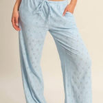 HYFVE Light Blue Wide Leg Pants Photo 0
