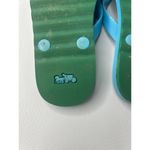Coach Blue Signature Logo Womens Flip-Flops Size 7/8 Photo 1