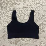 Aerie American eagle black seem less bralette size small Photo 1