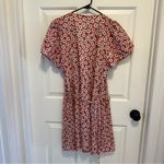 Madewell  Daisy Mini Wrap Dress Russet Short Sleeve #M9271 Size Large Photo 2