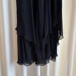 Simply Silk plus size black silk maxi dress Photo 2