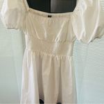 SheIn White Summer Flowing Dress Size Small Photo 1